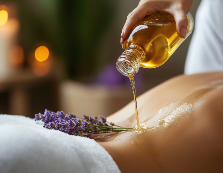 lavander back facial treatment