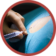 in office procedure local anesthesia