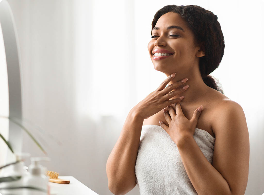 Double chin liposuction NJ candidate