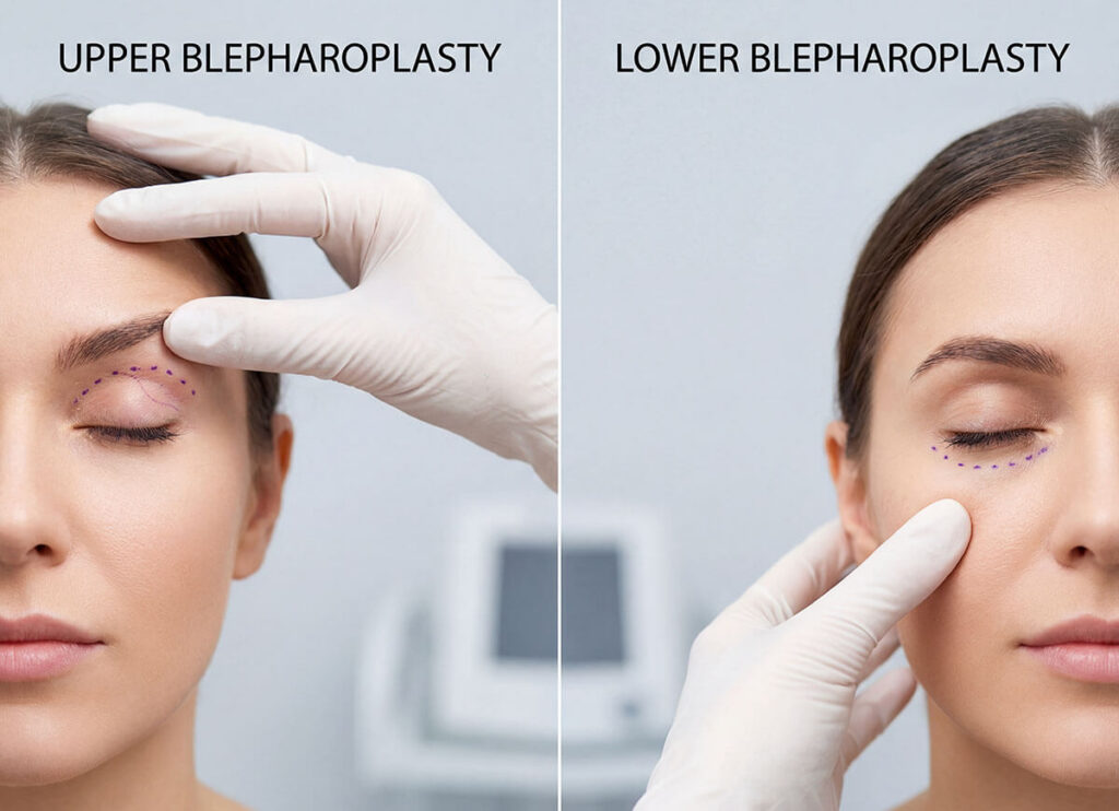 Lower Blepharoplasty Results