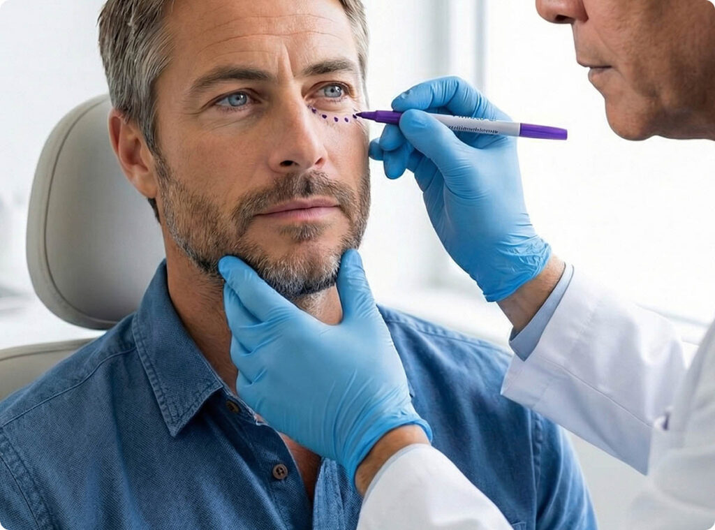 male eyelid surgery New Jersey