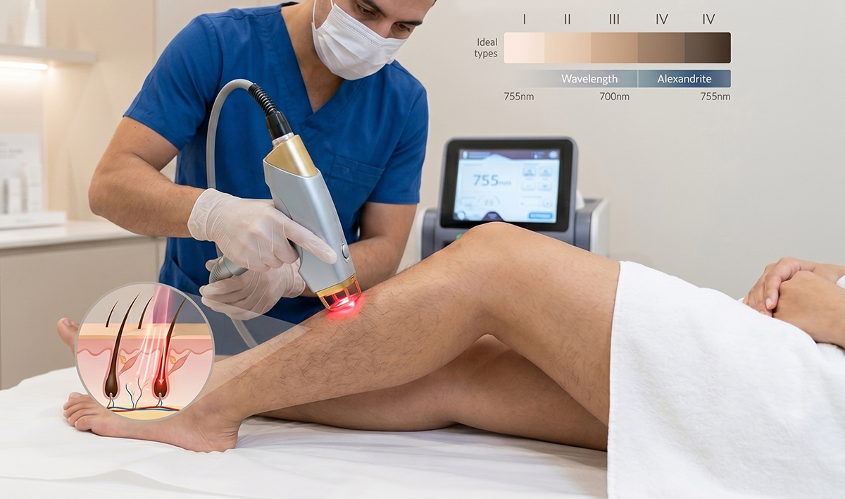Alexandrite Laser Hair Removal