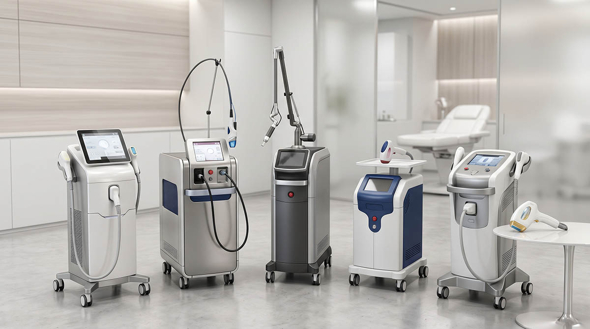 Different Types of Laser Hair Removal & How They Work